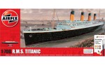 RMS Titanic 1:700 z klejem, farbami i pędzlem, Airfix 50164