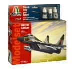 Samolot MiG-29A Fulcrum 1:72 z klejem, farbami i pędzlem, Italeri 71184