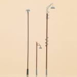 Latarnie przemysłowe H0 (TT) atrapy, Auhagen 42554, 32 szt.