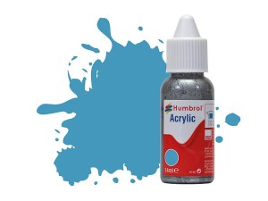 Farba Humbrol Acrylic 89 Middle Blue Matt, DB0089