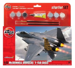 F-15A Eagle 1:72 z klejem, farbami i pędzlem, Airfix 55311