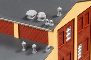 Wywietrzniki dachowe H0-1:87, Auhagen 80103, 24 szt.