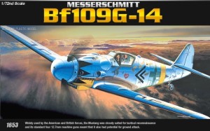 Myśliwiec Messerschmitt Bf 109 G-14 1:72, Academy 12454