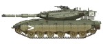 Czołg Merkava Mk.IIID 1:72, Hobby Boss 82916