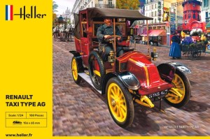 Renault Taxi Type AG 1:24, Heller 30705, NA ZAMÓWIENIE