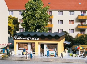 Pawilon handlowy H0-1:87, Auhagen 11406, NA ZAMÓWIENIE