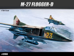 Model samolotu MiG-27 Flogger-D 1:72, Academy 12455