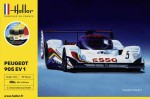 Peugeot 905 EV 1 BIS 1:24 z klejem, farbami i pędzlem, Heller 56718, NA ZAMÓWIENIE