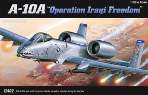 Samolot A-10A 1:72 Operation Iraqi Freedom, Academy 12402