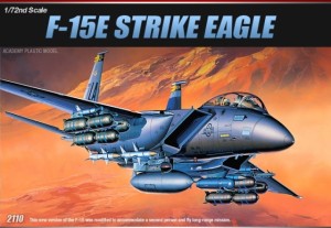 Myśliwiec F-15E Strike Eagle 1:72, Academy 12478