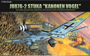 Samolot Ju-87 G-2 Stuka 1:72, Academy 12404