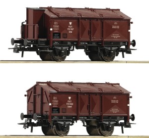 Zestaw 2 wapniarek K 15 H0-1:87 PKP ep. III, Roco 76043