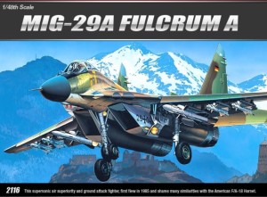 Samolot MiG-29A Fulcrum 1:48, Academy 12263