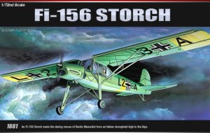 Fieseler Fi 156 "Storch" 1:72, Academy 12459