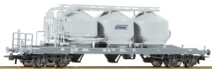 Wagon towarowy silos Uacs H0-1:87 Pultrans ep. VI, Roco 76882