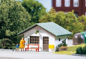 Przystanek autobusowy H0 (TT), Auhagen 12262, 2 szt.