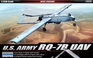 RQ-7B UAV 1:35 U.S. Army drone, Academy 12117