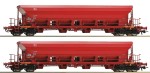 Zestaw 2 wagonów towarowych Facs H0-1:87 DB Schenker ep. VI, Roco 67087, NA ZAMÓWIENIE