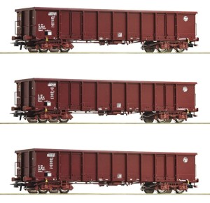 Wagony towarowe Eanos H0-1:87 HŽ Cargo ep. VI, Roco 76091, NA ZAMÓWIENIE