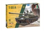 Czołg T-55A 1:72 polskie oznakowanie, Italeri 7081