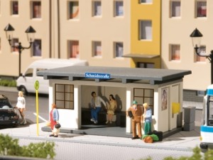 Przystanki autobusowe H0-1:87, Auhagen 11419, 2 szt., NA ZAMÓWIENIE