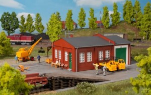 Zakład utrzymania dróg kolejowych H0-1:87, Auhagen 11462, NA ZAMÓWIENIE