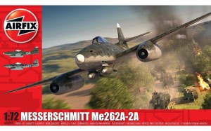 Messerschmitt Me262A-2a 1:72, Airfix 03090