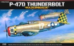 Myśliwiec P-47D Thunderbolt 1:72, Academy 12492
