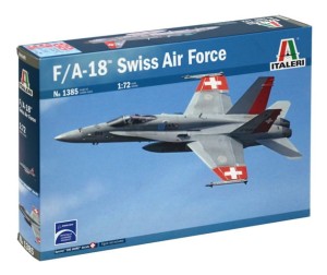 F/A-18 Hornet 1:72 Swiss Air Force, Italeri 1385