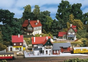 Zestaw Dworzec Spielhausen TT-1:120, Auhagen 15303