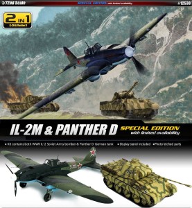 IL-2M & Pz.Kpfw. V Panther D 1:72, Academy 12538, NA ZAMÓWIENIE