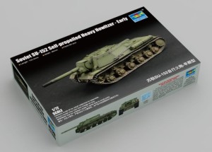 Działo samobieżne SU-152 1:72, Trumpeter 07129