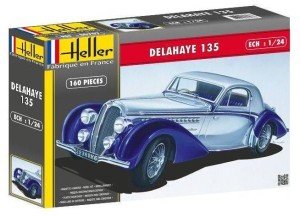 Delahaye 135 1:24, Heller 80707