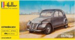 Citroen 2CV 1:43 z klejem, farbami i pędzlem, Heller 56175