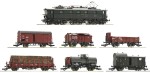 Pociąg towarowy z lokomotywą E 52 22 DCC H0-1:87 DRG ep. II, Roco 61492,  NA ZAMÓWIENIE