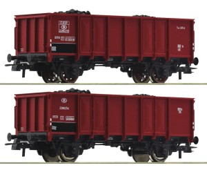 Zestaw 2 wagonów węglarek GTOW H0-1:87 SNCB ep. III, Roco 76061