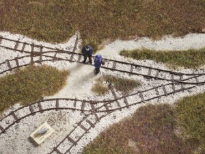 Zestaw torów kolejki polowej 6,5 mm H0-1:87 atrapy, Auhagen 41701, NA ZAMÓWIENIE