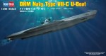 Okręt podwodny U-Boot typu VIIC 1:350 DKM Navy, Hobby Boss 83505