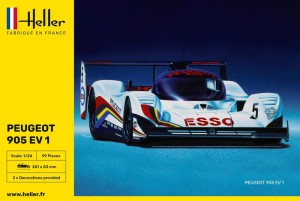 Peugeot 905 EV 1 BIS 1:24, Heller 80718