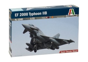 Eurofighter Typhoon IIB 1:72, Italeri 1340