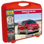 Peugeot 307 WRC 2004 1:43 z klejem, farbami i pędzlem, Heller 60115