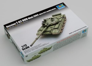 Czołg T-62 BDD 1:72 mod. 1984, Trumpeter 07148