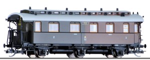 Wagon osobowy 2/3. kl. BCiy TT-1:120 KPEV ep. I, Tillig 16030