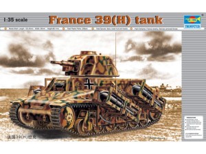 Czołg France 39(H) TANK SA 38 37 mm 1:35, Trumpeter 00352,  NA ZAMÓWIENIE