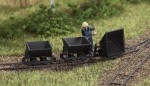 Zestaw 3 wagonów kolejki polowej 4,5 mm TT-1:120 atrapy, Auhagen 43702