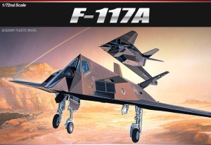 Samolot F-117A Stealth Attack-Bomber 1:72, Academy 12475
