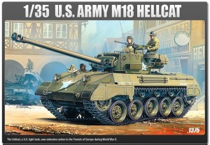 Czołg M18 Hellcat 1:35, Academy 13255