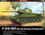 T-34/85 Factory No. 112 Production 1:35, Academy 13290