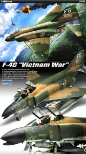 Myśliwiec F-4C Phantom Vietnam War 1:48, Academy 12294, NA ZAMÓWIENIE