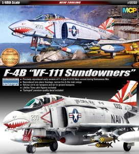 Myśliwiec F-4B VF-111 Sundowners  1:48, Academy 12232, NA ZAMÓWIENIE